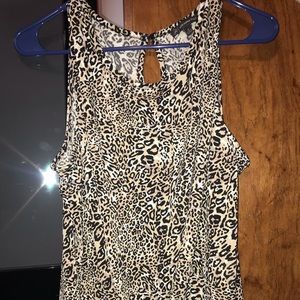 Cheetah print top